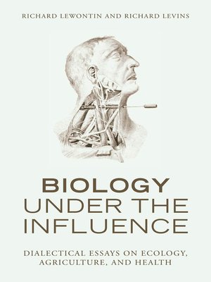 cover image of Biology Under the Influence
